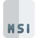 archivo msi icon