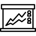 gráfico de linea icon