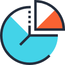 gráfico circular icon