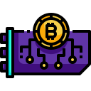 minería bitcoin icon