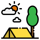 cámping icon