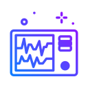 monitor de electrocardiograma icon