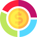 gráfico circular icon