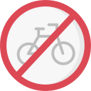 no bicicleta 