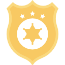 placa de policía icon