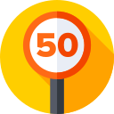 límite de velocidad icon