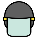 capacete de polícia Ícone