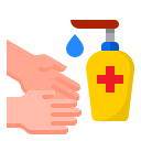 Hand sanitizer - Free hands and gestures icons