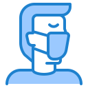 Face mask icon