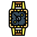 reloj de pulsera icon