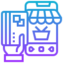 las compras en línea icon