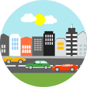 Paisaje urbano icon