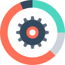 gráfico circular icon