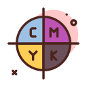 cmyk icon