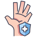 protección de mano icon