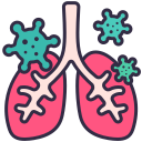 pulmones infectados