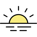 puesta de sol icon