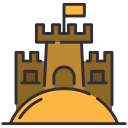 castillo de arena icon