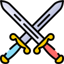 Crossed, history, swords, sword icon - Download on Iconfinder