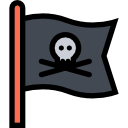 bandera pirata icon