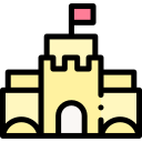 castillo de arena icon