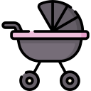 carrito de bebé icon