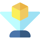 holograma 3d icon