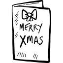 tarjeta de navidad icon