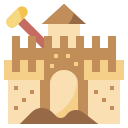 castillo de arena icon