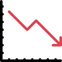 gráfico de linea icon