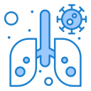 pulmones infectados icon