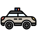 coche de policía icon