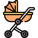 carrito de bebé icon