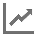 tabla de crecimiento icon