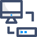 transferencia de datos icon