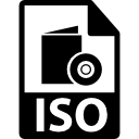 símbolo de formato de archivo iso 