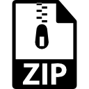 extensión de archivos comprimidos zip 