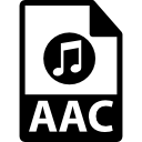 format de fichier aac 