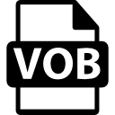 variante de format de fichier vob Icône