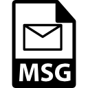 variante de formato de archivo msg 