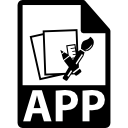 APP file format variant icon