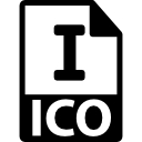 variante de formato de archivo ico 