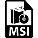 MSI file format symbol icon