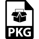 variante de formato de archivo pkg 