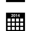 calendario de pared 2014 