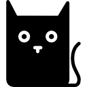 black cat Icon - Free PNG & SVG 707608 - Noun Project