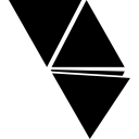 formas de silueta triangular 