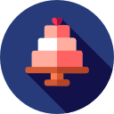 pastel de boda icon