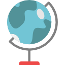 Earth globe 