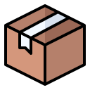 caja del paquete icon